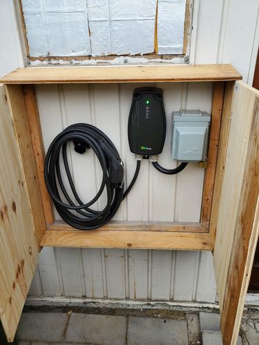 Customer photo review of Borne de recharge pour VE EVduty-40, EVC30