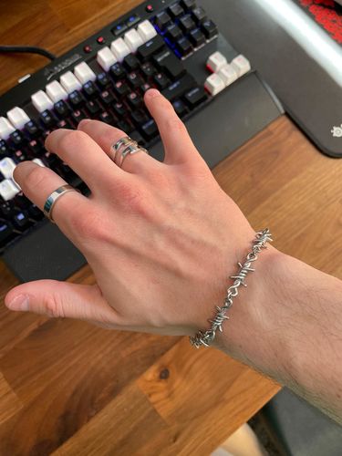 Customer photo review of Cuban Bracelet