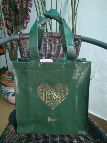 Customer photo review of Reusable Fashion PVC Shopping Bag Eco Friendly Large Capacity Waterproof Handbags
