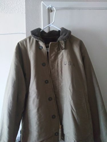 Customer photo review of USN 1940s Model 3st N-1 Woolen Deck Jacket