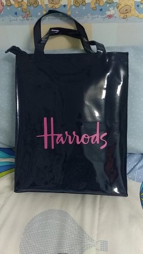 Customer photo review of Reusable Fashion PVC Shopping Bag Eco Friendly Large Capacity Waterproof Handbags