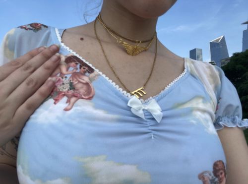 Customer photo review of Solvani™ Angel Number Necklace