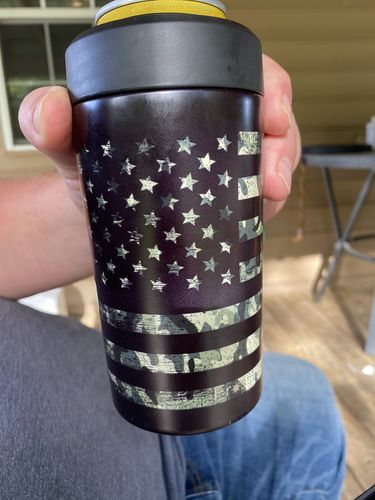 Customer photo review of Universal Buddy 2.0 | Camo Flag