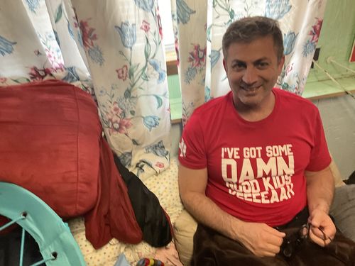 Customer photo review of I've Got Some Damn Good Kids Men's Apparel