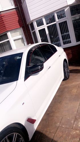 Customer photo review of MHC Black BMW M Style Wing Mirror Covers RHD In Gloss Black (G30/G31/G11)