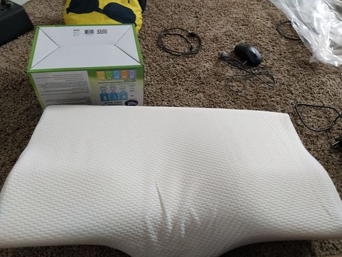 Customer photo review of Nagy méretű, anatómiai, memóriahabos alvópárna