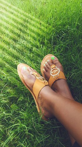 Customer photo review of Alpha Kappa Alpha Sandal
