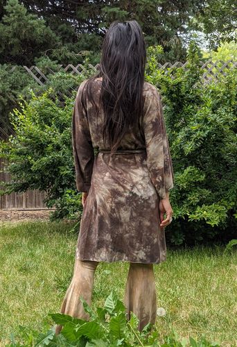 Customer photo review of *Sample* Muse Robe ~ 'Earthbound' (Hemp Stretch)