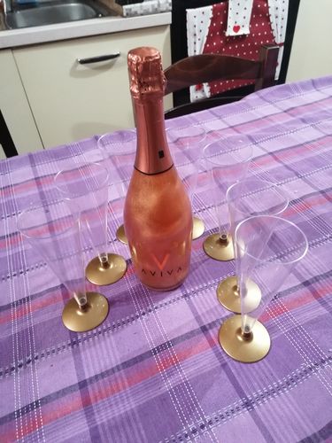 Customer photo review of AVIVA PINK GOLD