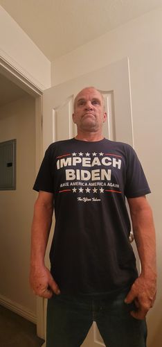 Customer photo review of Impeach Biden Shirt