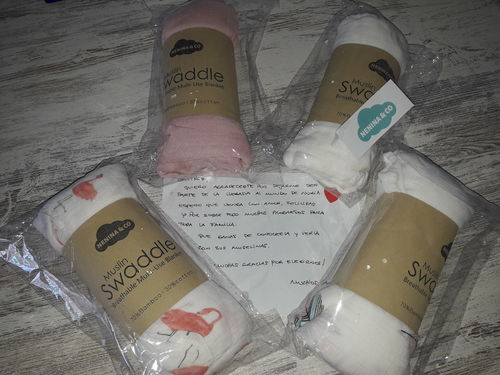 Customer photo review of Muselina Indians 70% Bamboo +30 % Algodón 𝗡𝗲𝗻𝗶𝗻𝗮 & 𝗖𝗼 ®️