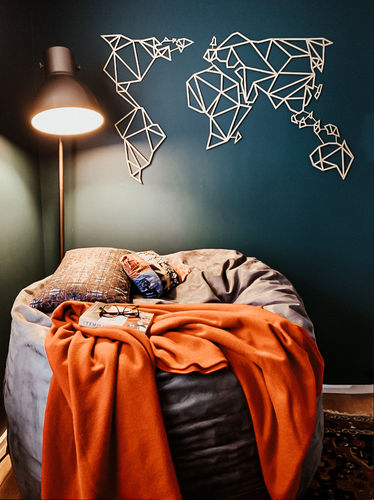 Customer photo review of World Map Gold