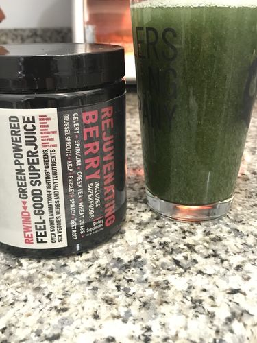 Customer photo review of Rewind Greens 30-Day Supply