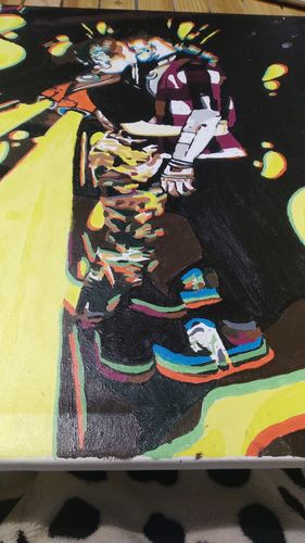 Customer photo review of Pintar por numeros personalizado