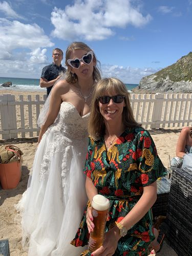 Customer photo review of Jaguar Paradise Black Animal Print Jumpsuit