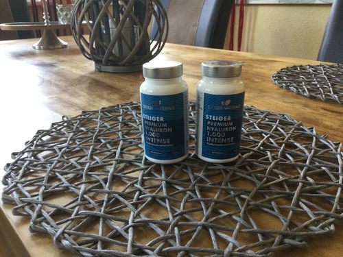 Customer photo review of Steiger Premium Hyaluron 1.000 Intense | 60 Tabletten für 1 Monat