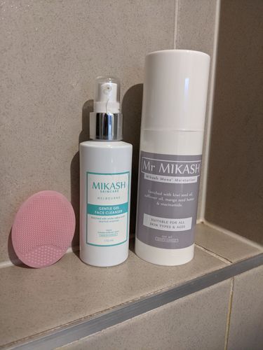 Customer photo review of Gentle Gel Face Cleanser