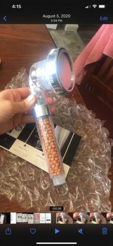 Customer photo review of The Best Eco-Friendly Shower Head