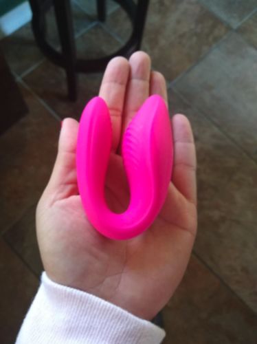 Customer photo review of Rechargeable Clitoral & G-Spot Vibrator For Couples