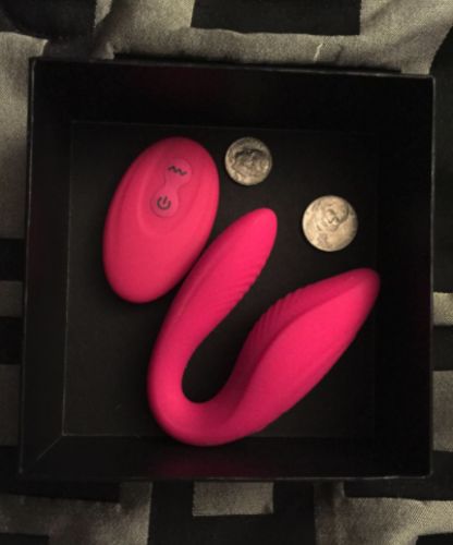 Customer photo review of Rechargeable Clitoral & G-Spot Vibrator For Couples