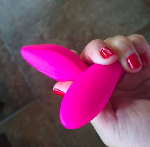 Customer photo review of Rechargeable Clitoral & G-Spot Vibrator For Couples
