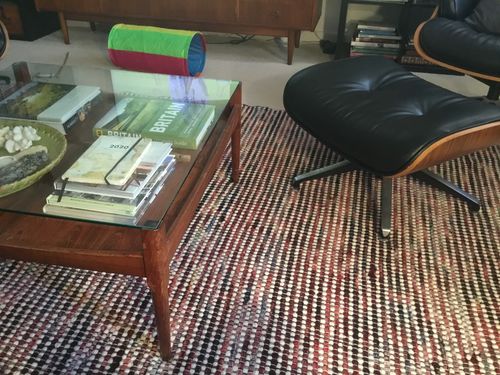 Customer photo review of Scandi Multi Reversible Wool Rug