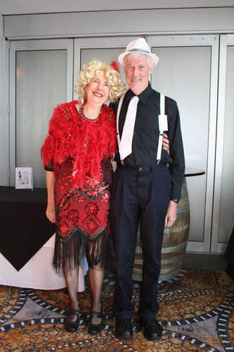 Lorraine D. review of 1920s Red Beaded Mila Gatsby Dress image 1 out of 1