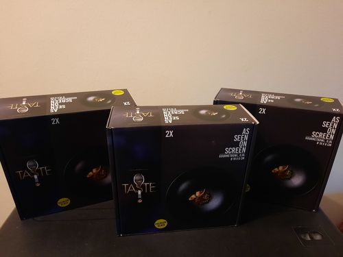Customer photo review of The Taste Bowl Ø 19 x 6 cm - Inhalt 0,8 l - schwarz (2er Set)