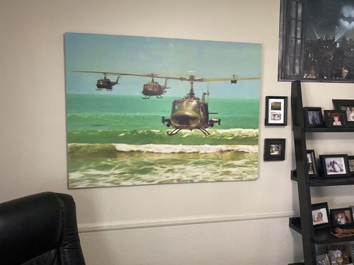 Customer photo review of Apocalypse Now Turn It Up Canvas Sets