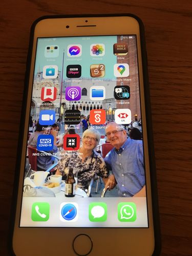 Customer photo review of Apple iPhone 7 Plus 128GB Silver Unlocked Refurbished Excellent