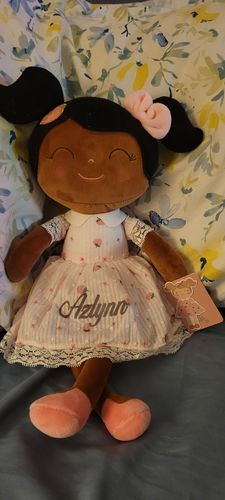Customer photo review of Personalized Strawberry Girl