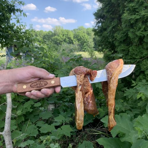 Customer photo review of 10" Stainless BBQ Knife