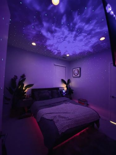 Customer photo review of The Original Galaxy LED Projector™