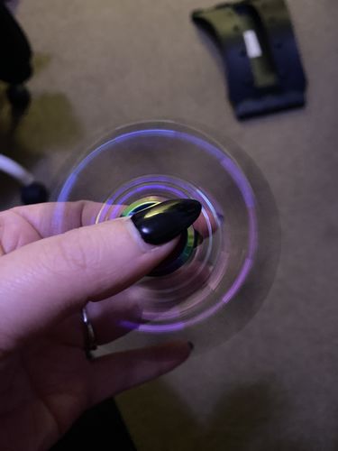 Customer photo review of Wheel Spinner Metal Fidget