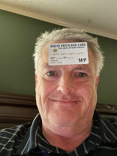 Customer photo review of White Privilege Card