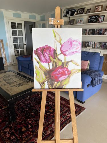 Customer photo review of Arte de tulipanes