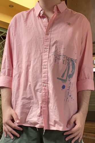 Customer photo review of Vintage 90's Striped Shirt