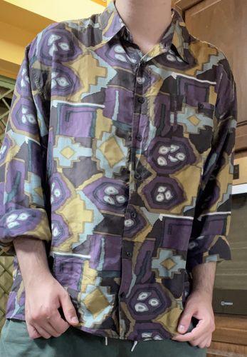 Customer photo review of Vintage 90's Patterned Shirt
