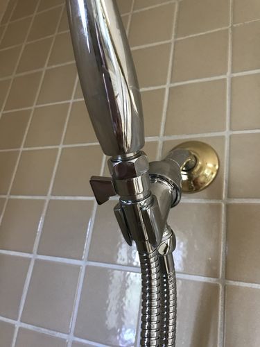 Customer photo review of Shower Head Shut-Off Valve