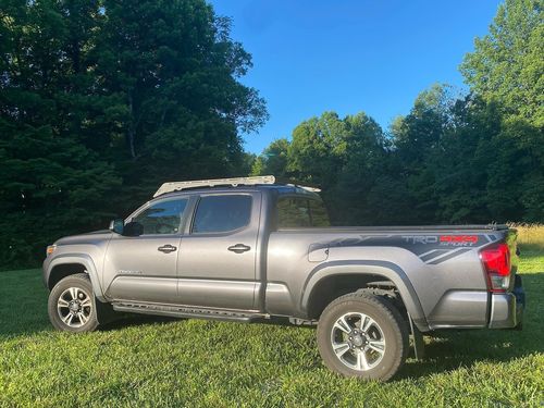Customer photo review of TRD 4x4 Sport bedside vinyl decal set fits 2013-2020 Toyota Tacoma