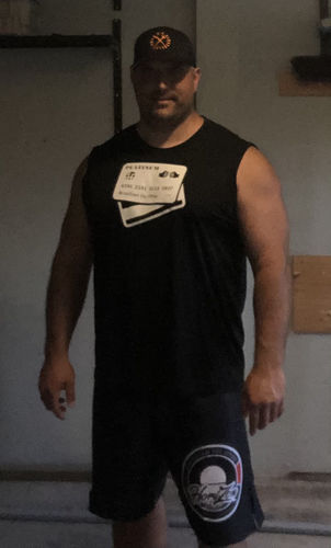 Customer photo review of Plain Fight Shorts