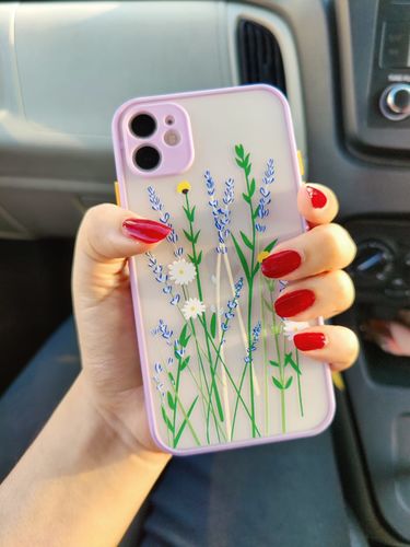Customer photo review of Flower Pastel iPhone Cases