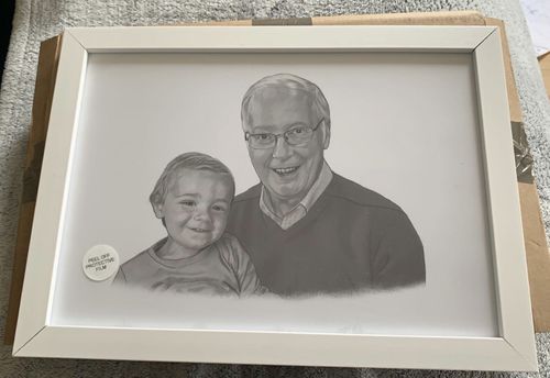 Customer photo review of Black & White Portrait Detailed