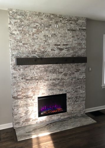 Customer photo review of Modern Flames Redstone 30" Built In Electric Firebox Insert
