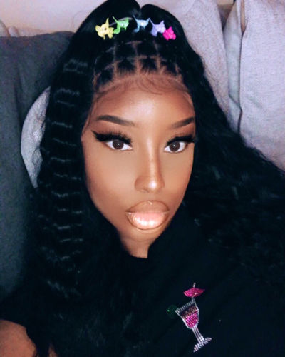 Customer photo review of Zury Sis Synthetic 13X5 Free Parting Hd Lace Front Wig - Diva Lace H Cos