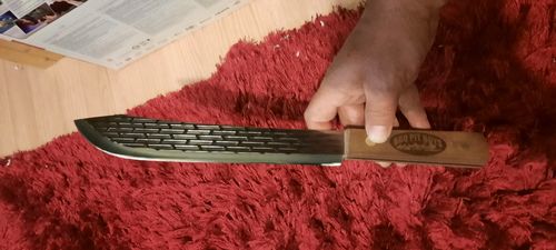 Customer photo review of 10" Stainless BBQ Knife