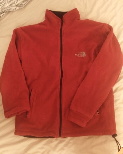 Customer photo review of Vintage The North Face Reversible Zip-Up Fleece