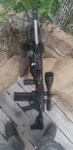 Customer photo review of Sniper NT-HD 4-16X50 AOGL Scope with Red, Green Illuminated Reticle