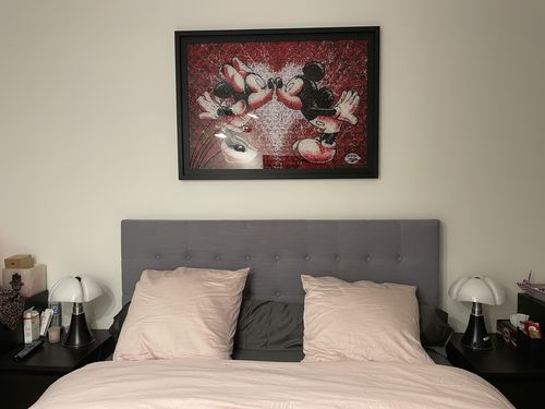Customer photo review of "Floral love" Édition Prestige sur Plexiglas