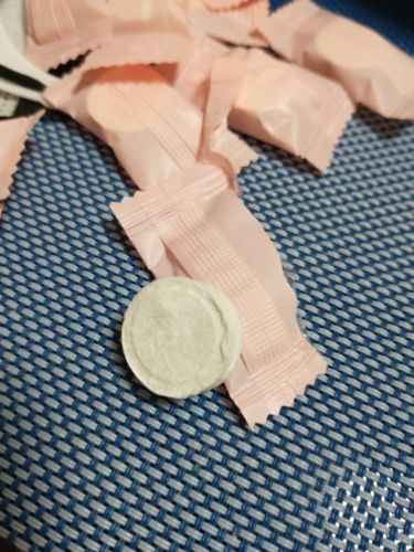 Customer photo review of Compressed Towel